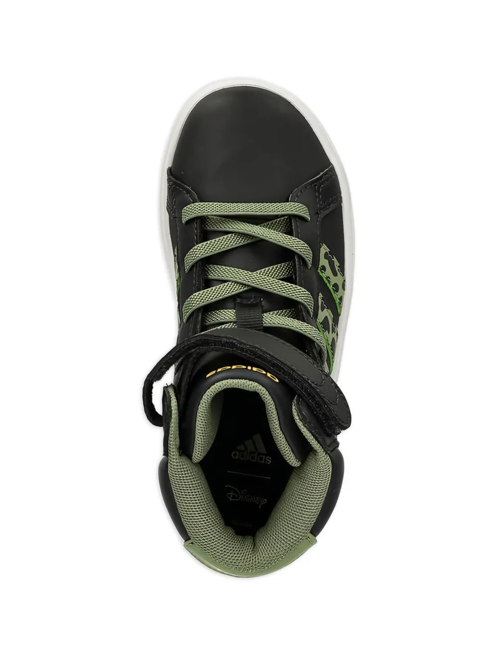 adidas Kids High-top sneakers met dieren-patroon Zwart