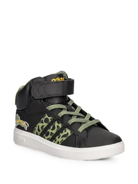 adidas Kids Disney Lion King Grand Court Mid animal-motif high-top sneakers