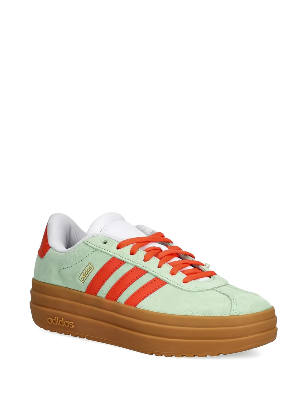 Adidas Kids VL Court Bold stripes platform sneakers Groen