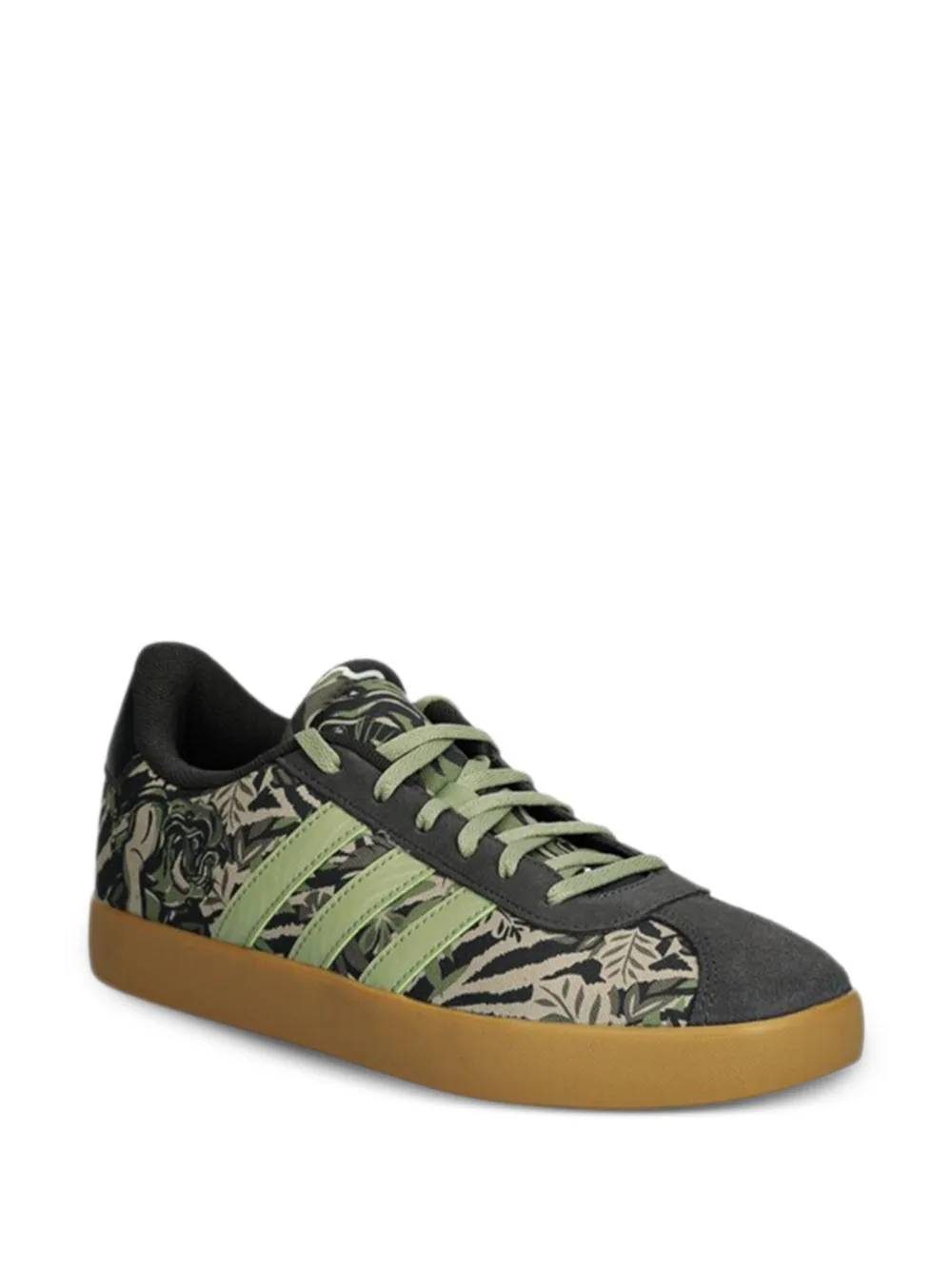 Adidas Kids x Disney Lion King VL Court printed sneakers Zwart