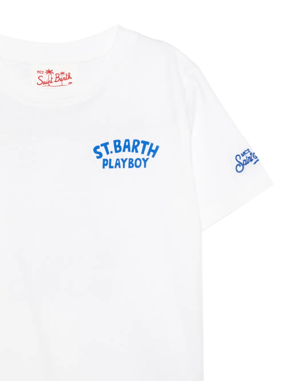  Mc2 Saint Barth Kids Printed T-shirt - White 