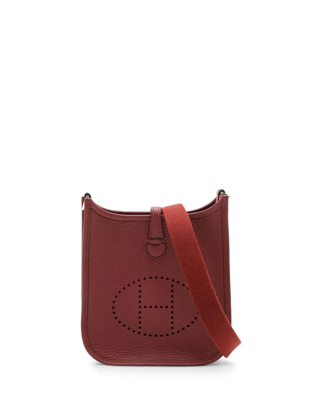 Hermès Pre-Owned 2024 Clemence Evelyne TPM 16 crossbody bag - Red