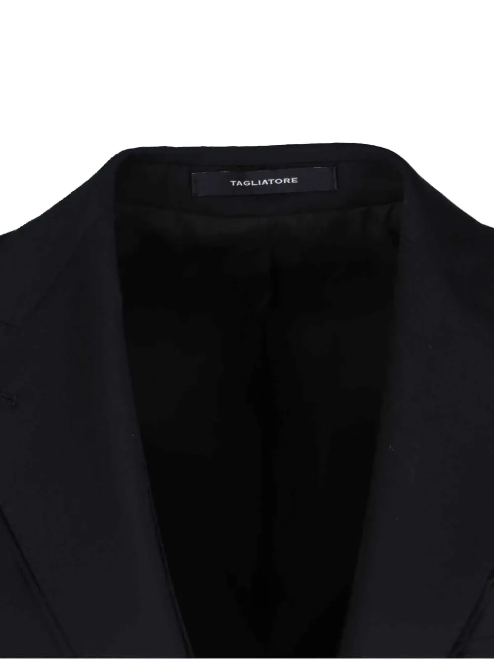 Tagliatore Blazer met enkele rij knopen Zwart