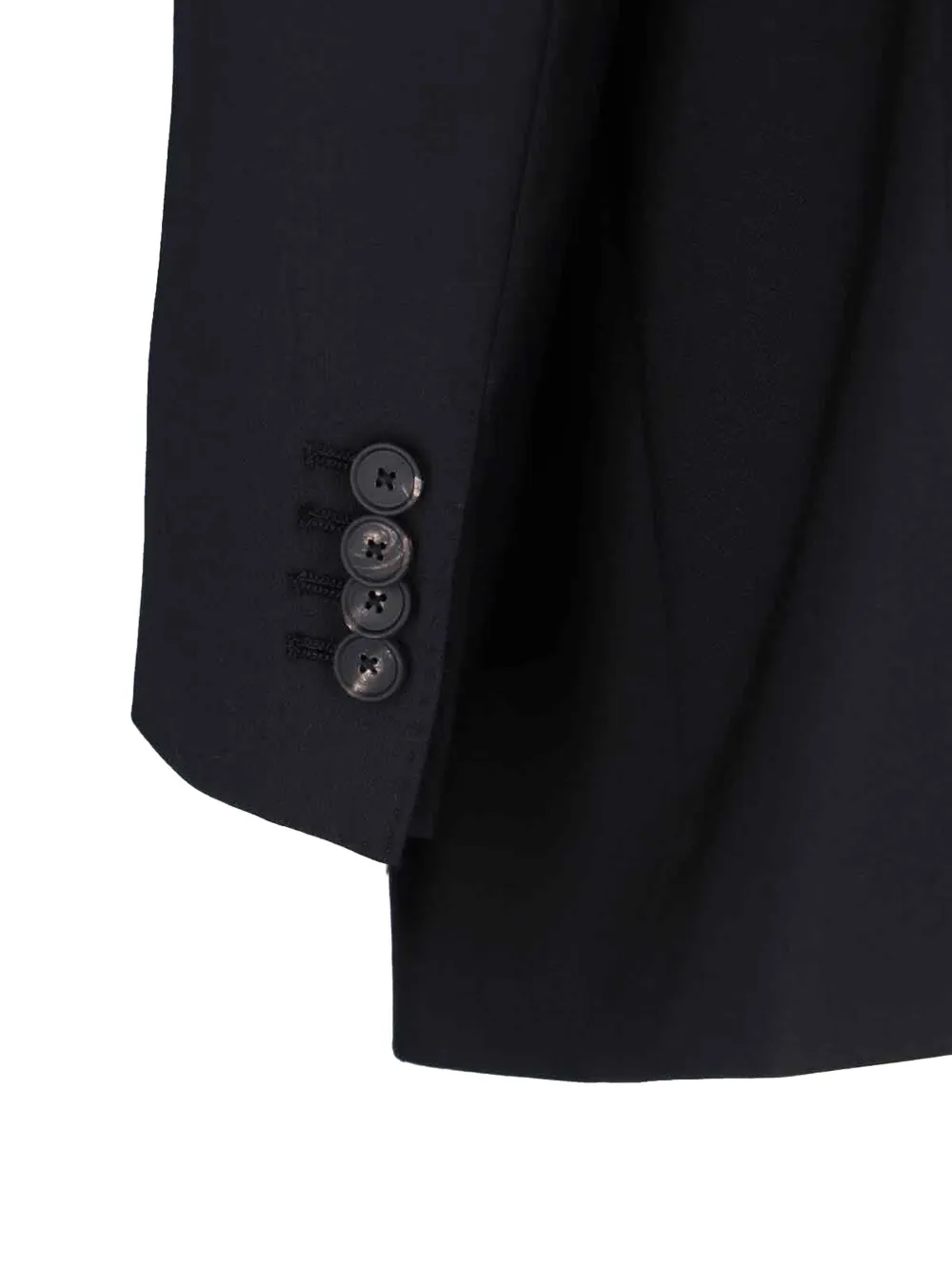 Tagliatore Blazer met enkele rij knopen Zwart