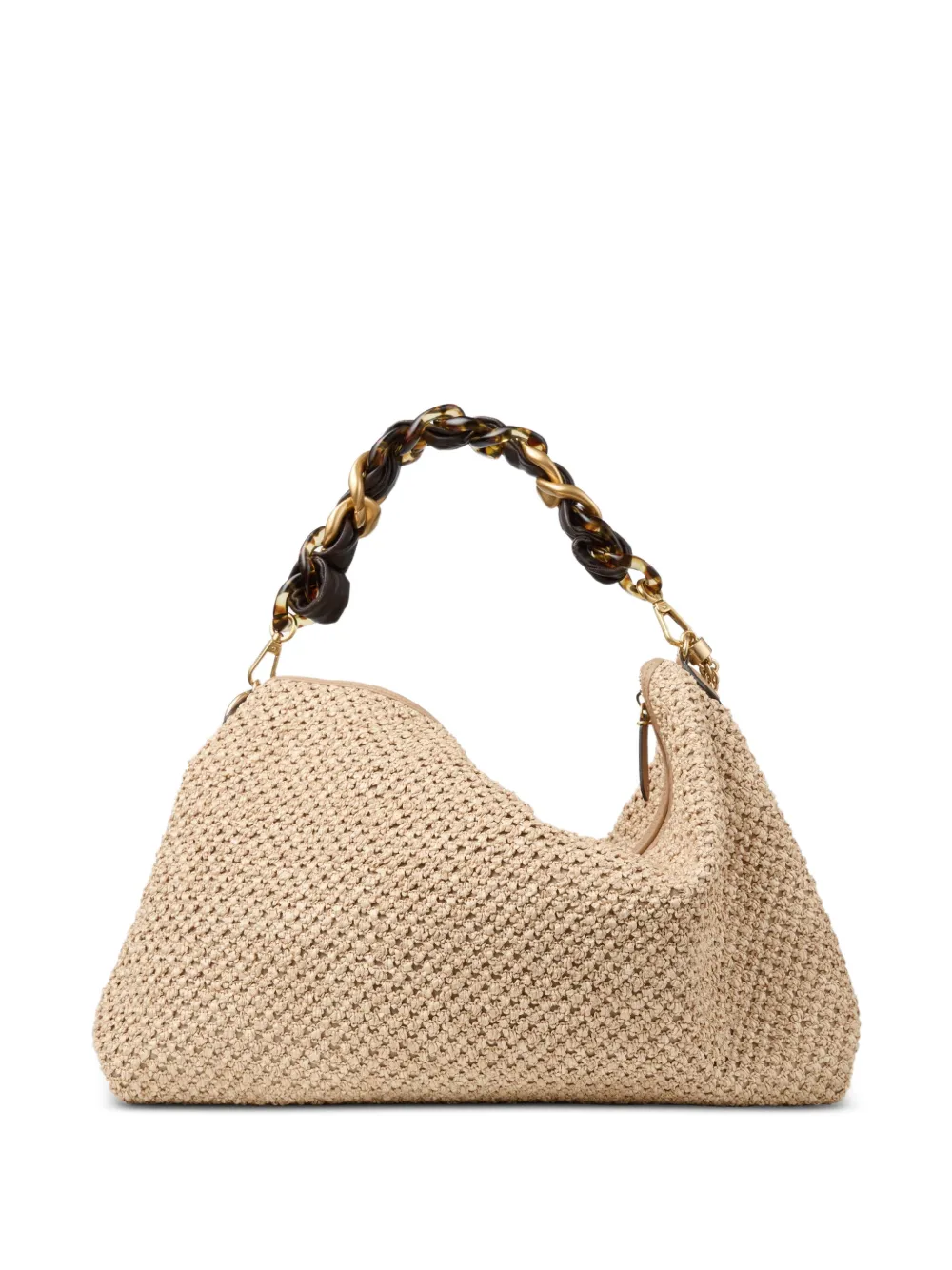 美品 JIMMY CHOO Callie ショルダー チェーン バッグ ファー