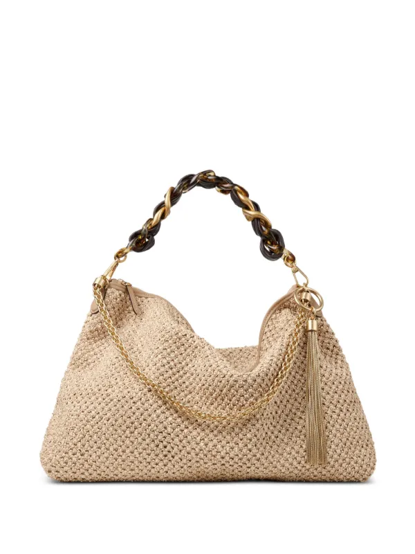 Jimmy Choo Callie Maxi ショルダーバッグ | ニュートラル | FARFETCH 