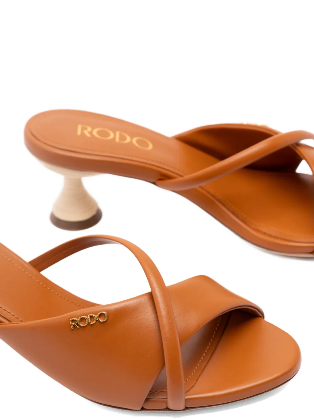 Rodo twisted strap sandals Bruin