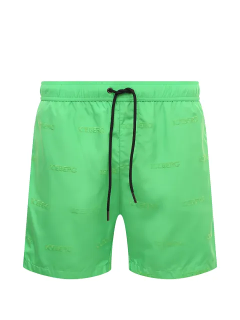 Iceberg drawstring swim shorts