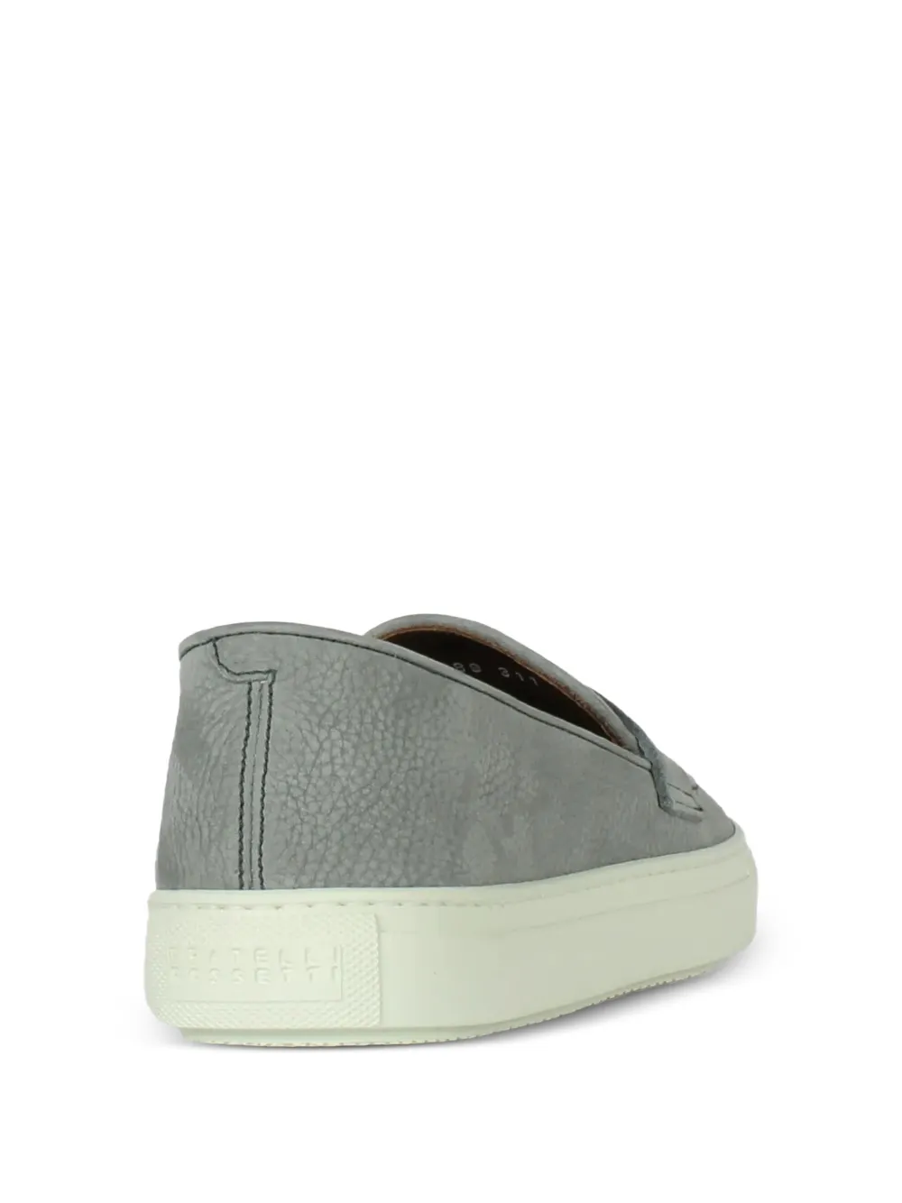 Fratelli Rossetti Leren loafers Grijs