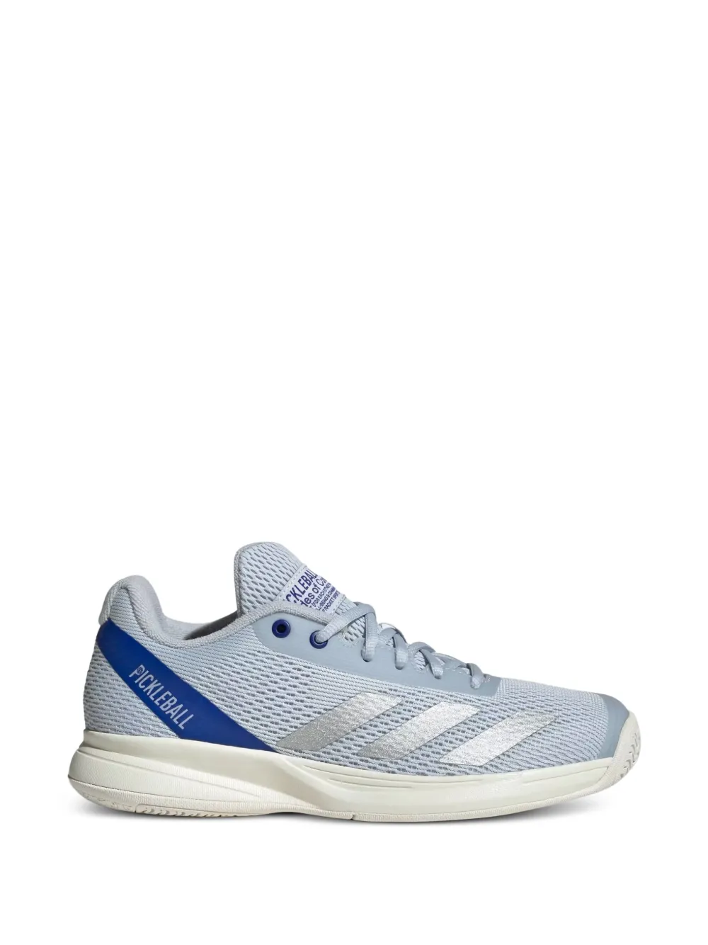 adidas Pickleball metallic sneakers Blauw