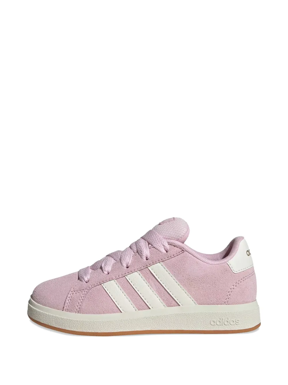 adidas Kids Grand Court 00s gestreepte sneakers Roze