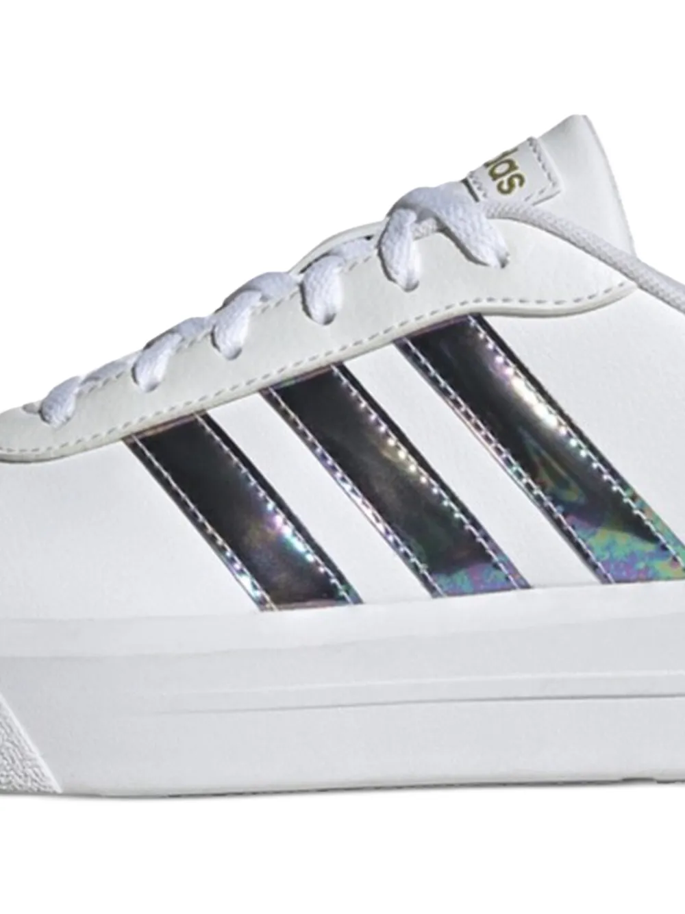 adidas Court sneakers met plateauzool Wit