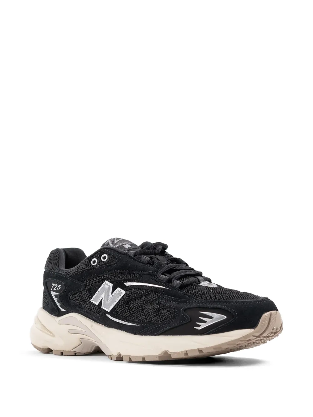 New Balance 725 sneakers met logodetail Zwart