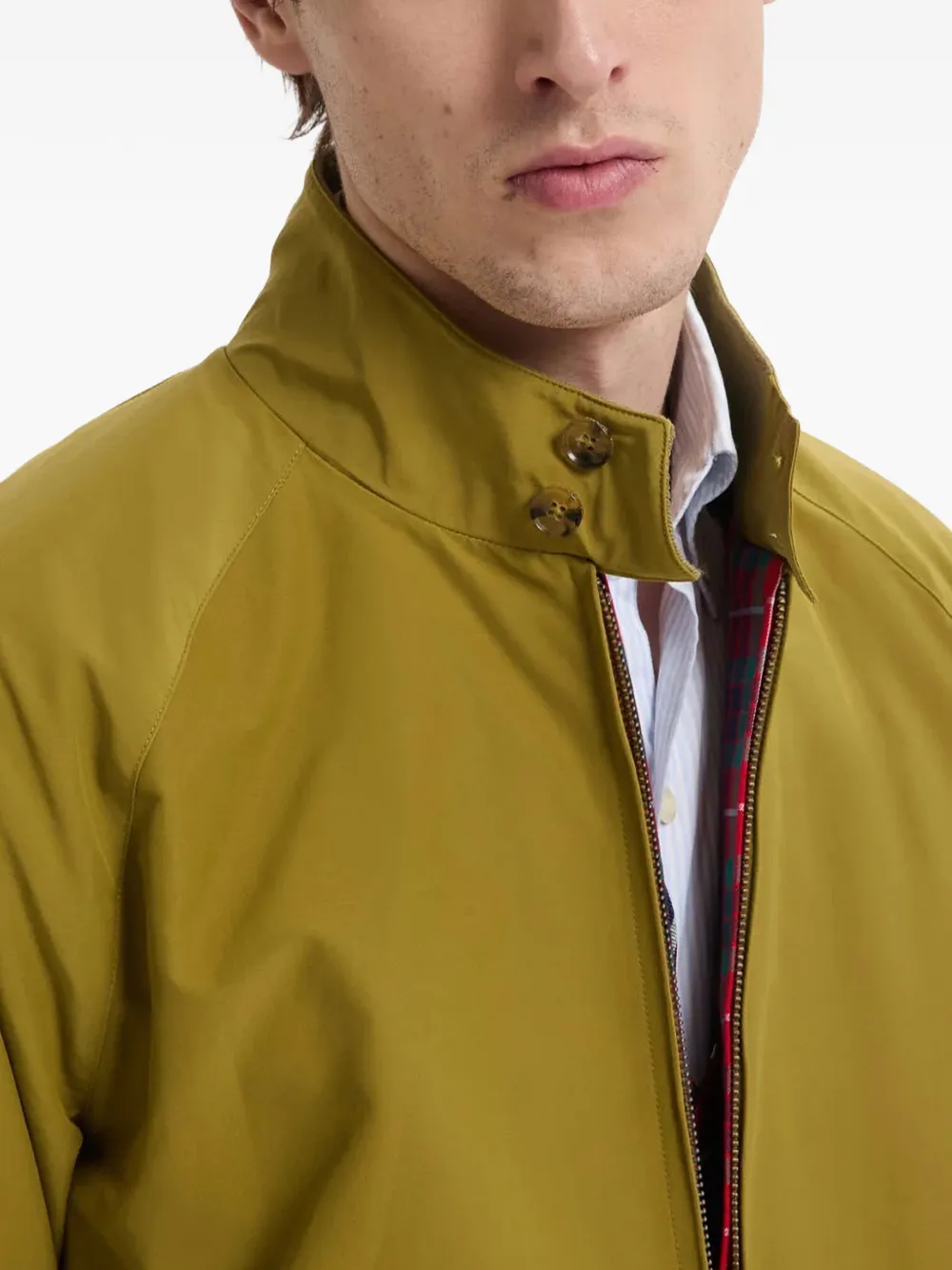 Baracuta Jack met rits Groen