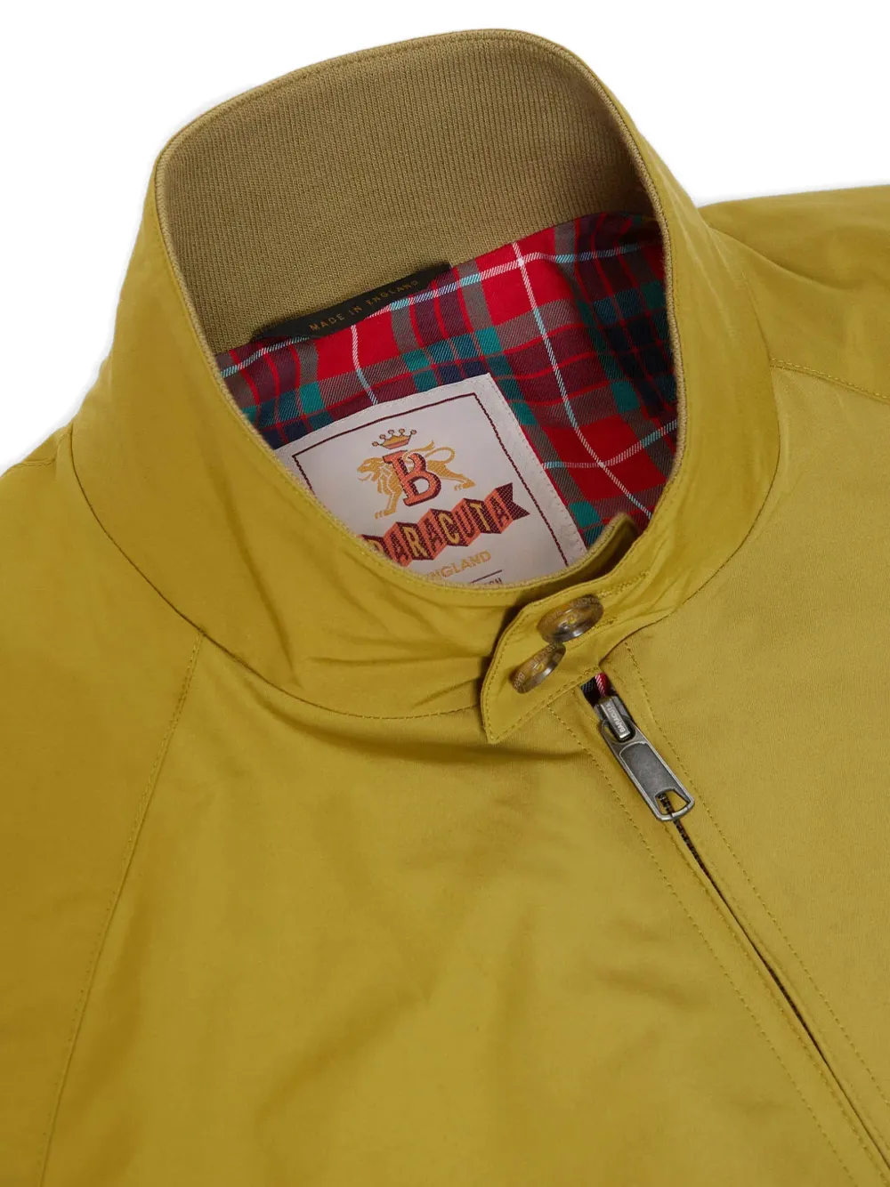 Baracuta Jack met rits Groen