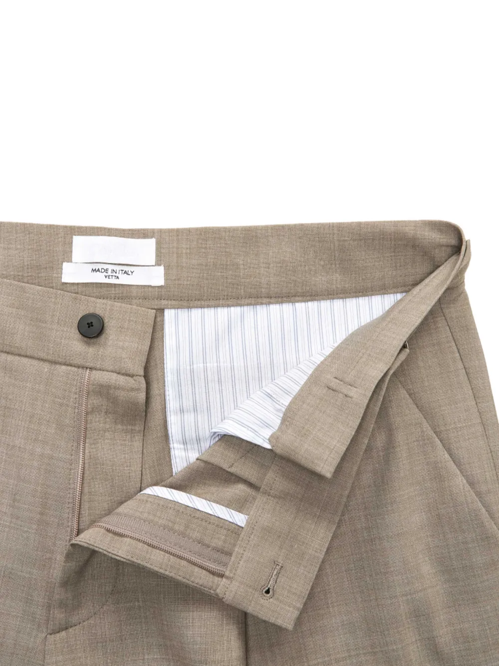  Cellar Door Leo Pleated Trousers - Neutrals 