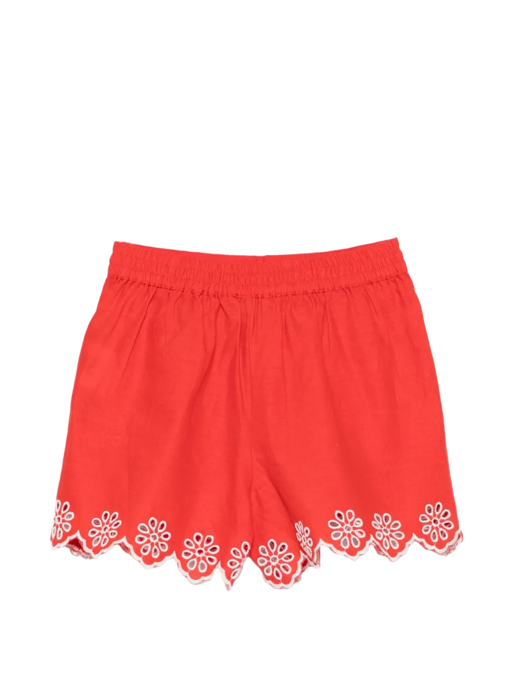 Stella McCartney Kids Shorts met borduurwerk Rood