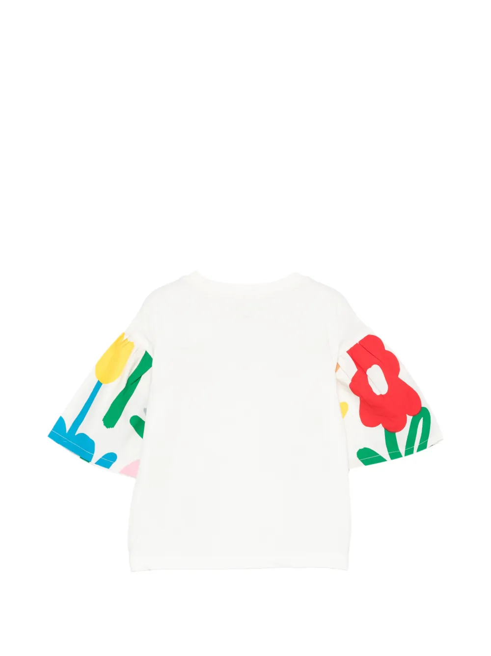 Stella McCartney Kids T-shirt met print Wit