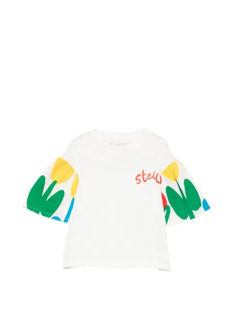Stella McCartney Kids t-shirt à manches imprimées