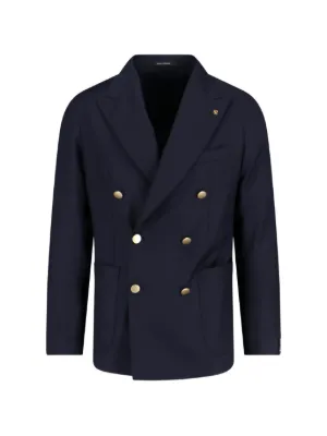Tagliatore Dakar シアサッカージャケット | ブルー | FARFETCH JP