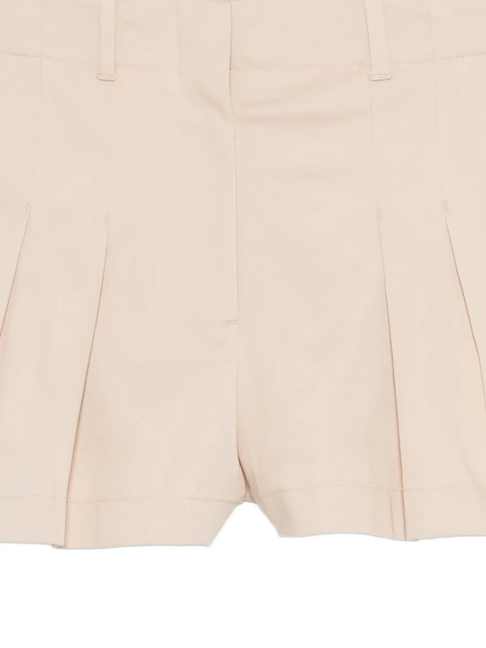  Lacoste Pleated Tailored Shorts - Neutrals 