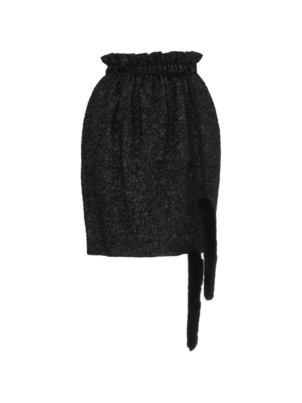 Dolce & Gabbana Pre-Owned belted mini skirt - Nero