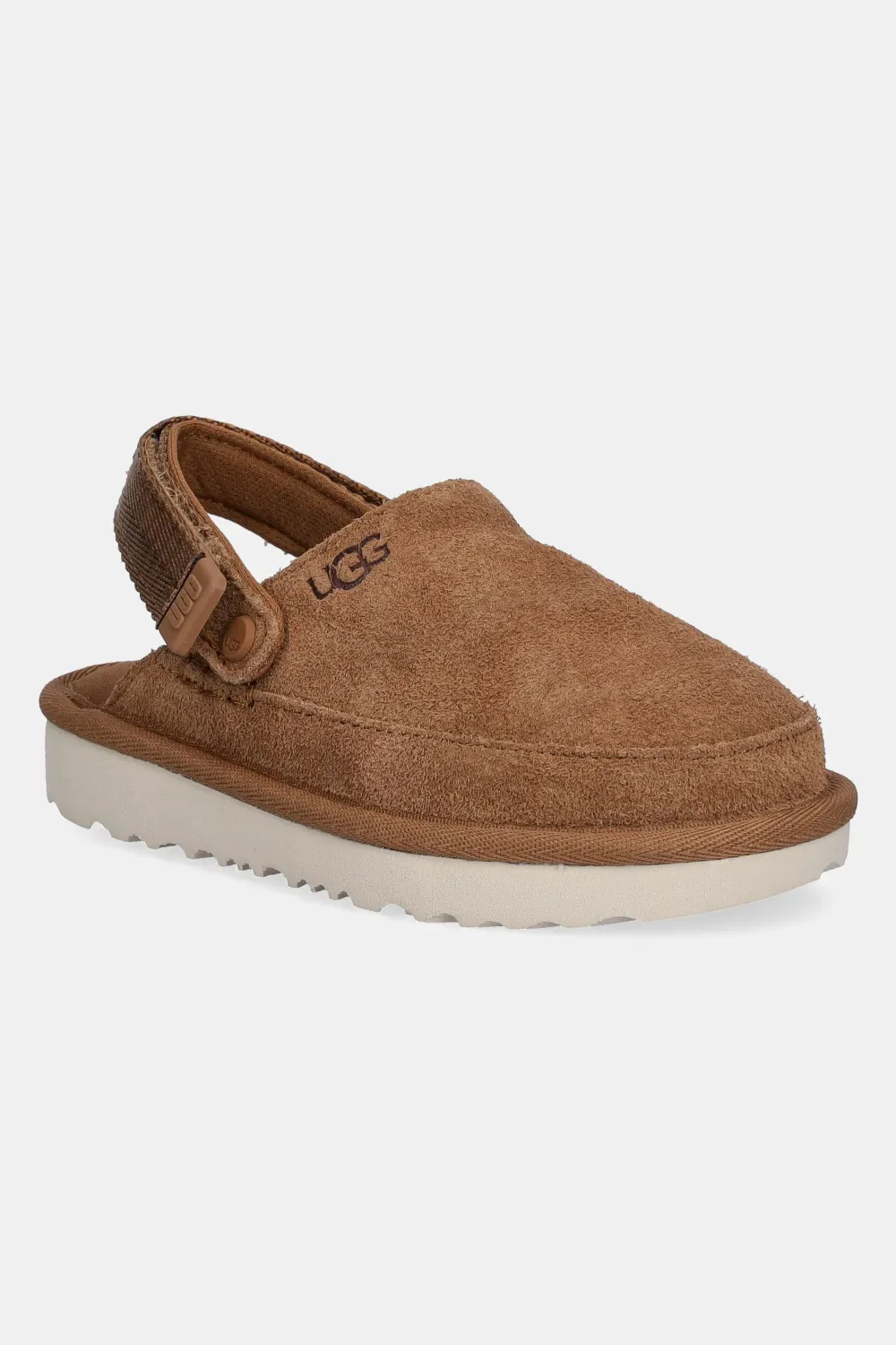 UGG Kids Muiltjes met logodetail Bruin