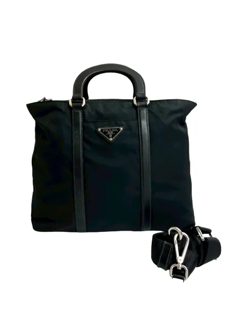 Prada Pre-Owned 2013-2025 Tessuto satchel