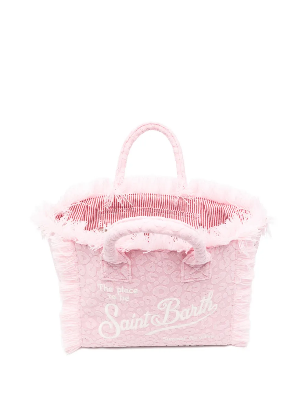 Fringed-Trim Tote Bag