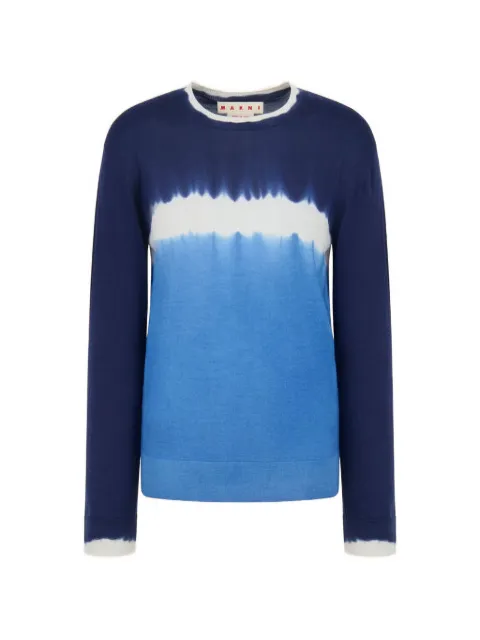 Marni pull à motif tie dye