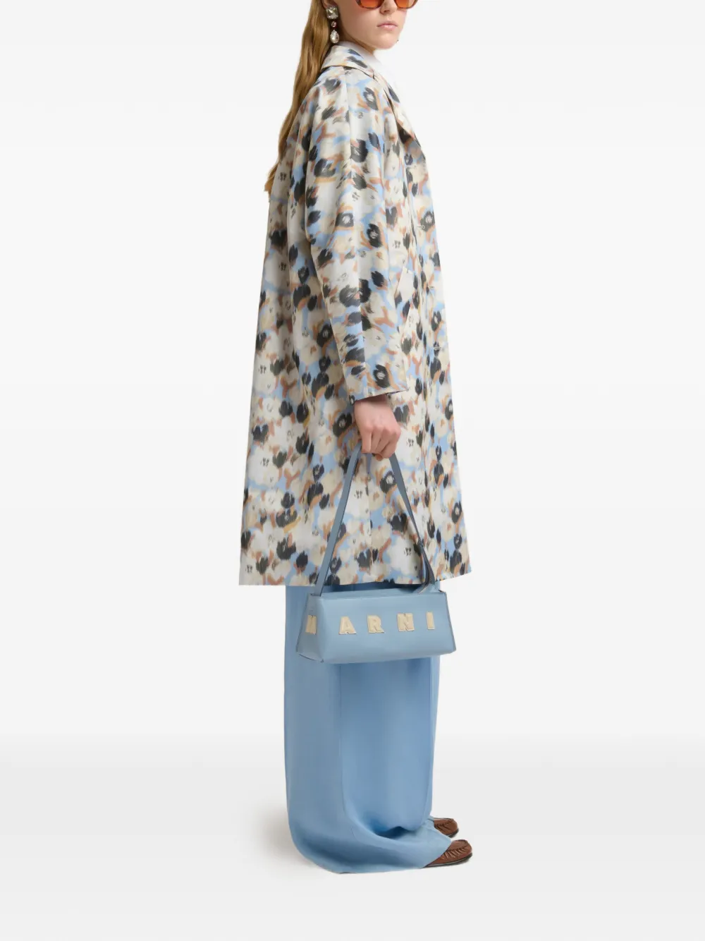 Marni Museo geometrische schoudertas Blauw