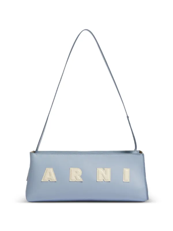 Marni Museo Geometric-shaped Shoulder Bag in Blue