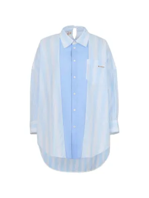 Jil Sander ストライプ シャツ | ブルー | FARFETCH JP