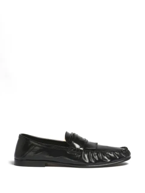 Marni fringe leather loafer