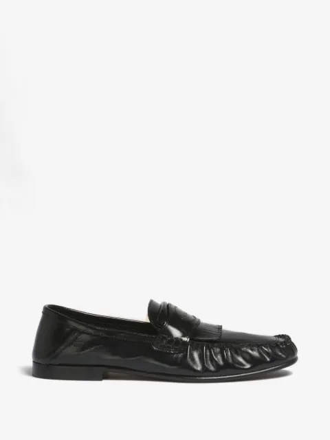 Marni fringe leather loafers