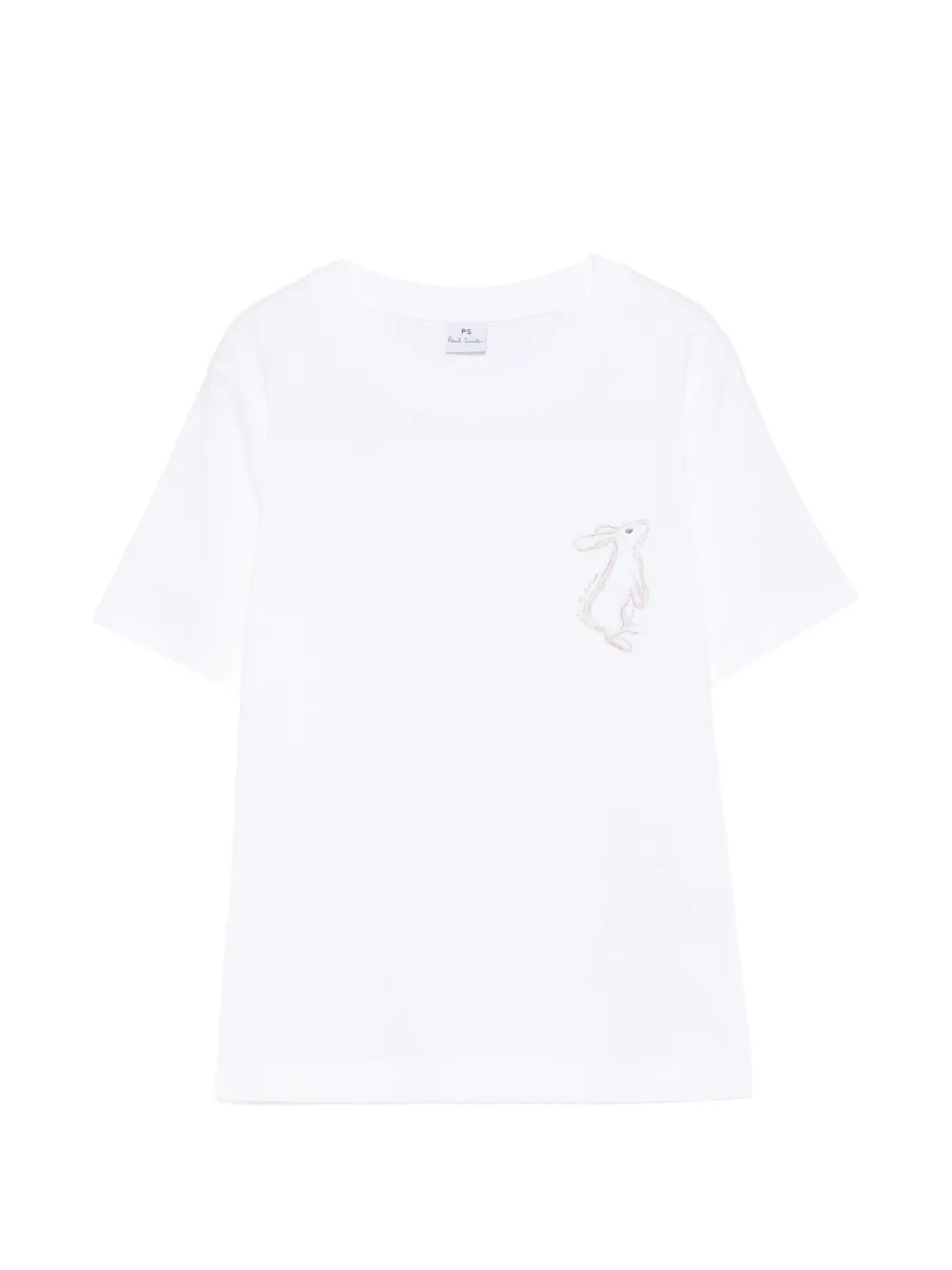 Paul Smith rabbit-print T-shirt - Bianco