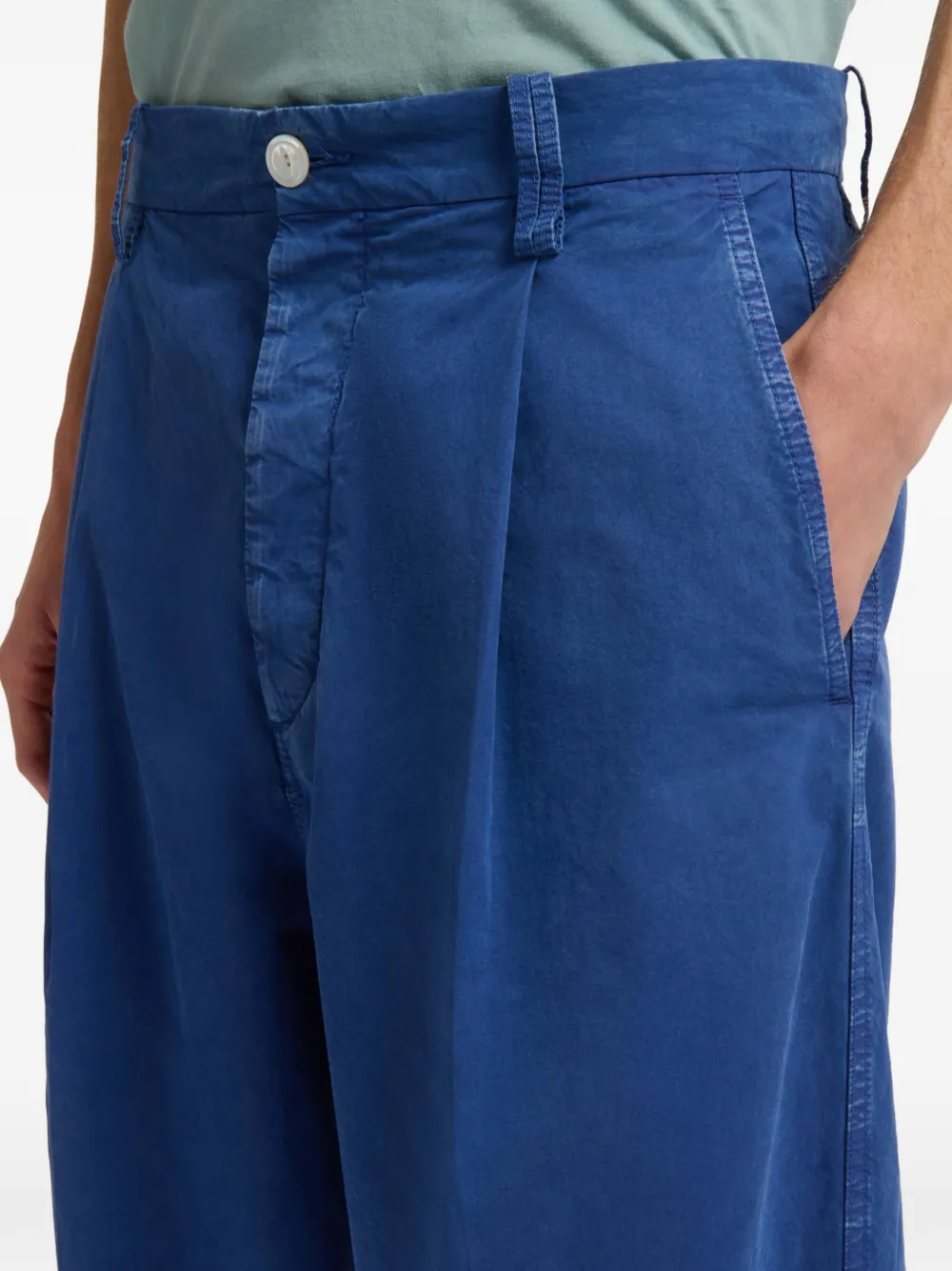 Marni Broek met wijde pijpen Blauw