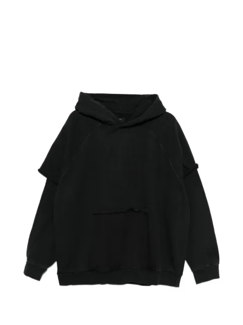 Champion raw-hem hoodie