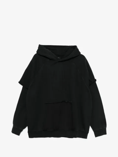 Champion hoodie con dobladillo sin rematar