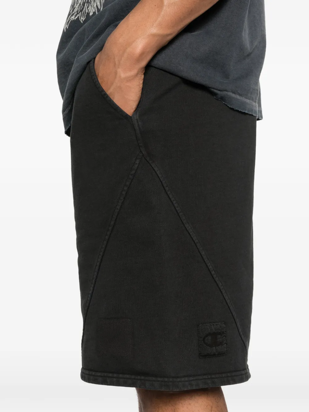 Champion Shorts met vlakken Zwart