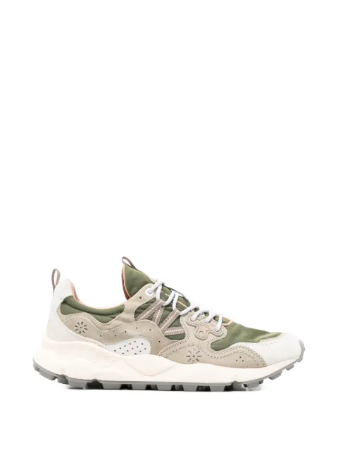 FLOWER MOUNTAIN Yamano 3 nubuck leather sneakers