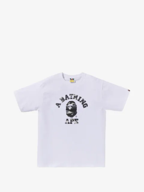 A BATHING APE® Screen Camo College T-shirt
