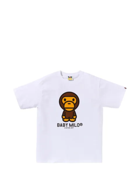 A BATHING APE® playera con estampado gráfico