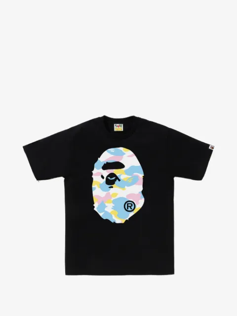 A BATHING APE® t-shirt à imprimé camouflage