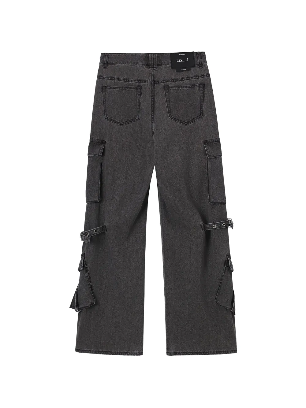  Izzue Logo-detail Cargo Jeans - Grey 