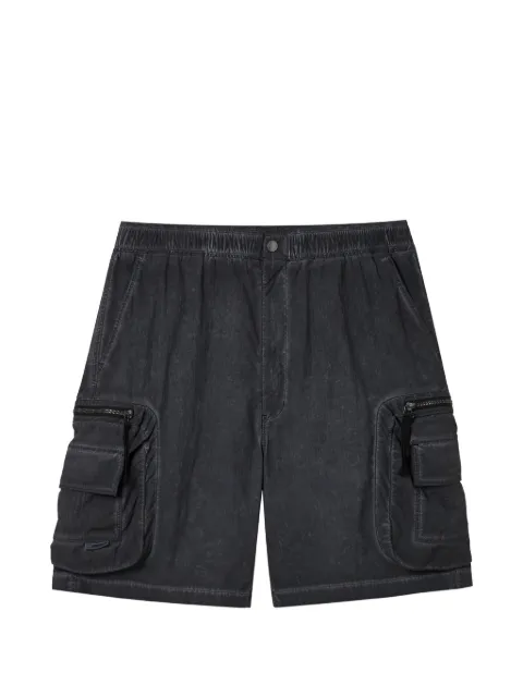 izzue faded-effect cargo shorts