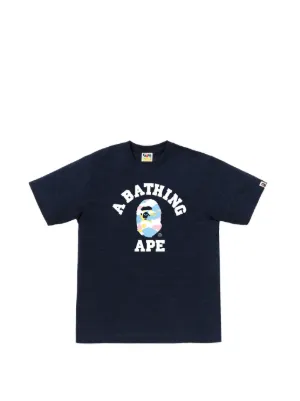 A BATHING APE® ロゴ Tシャツ | ブルー | FARFETCH JP