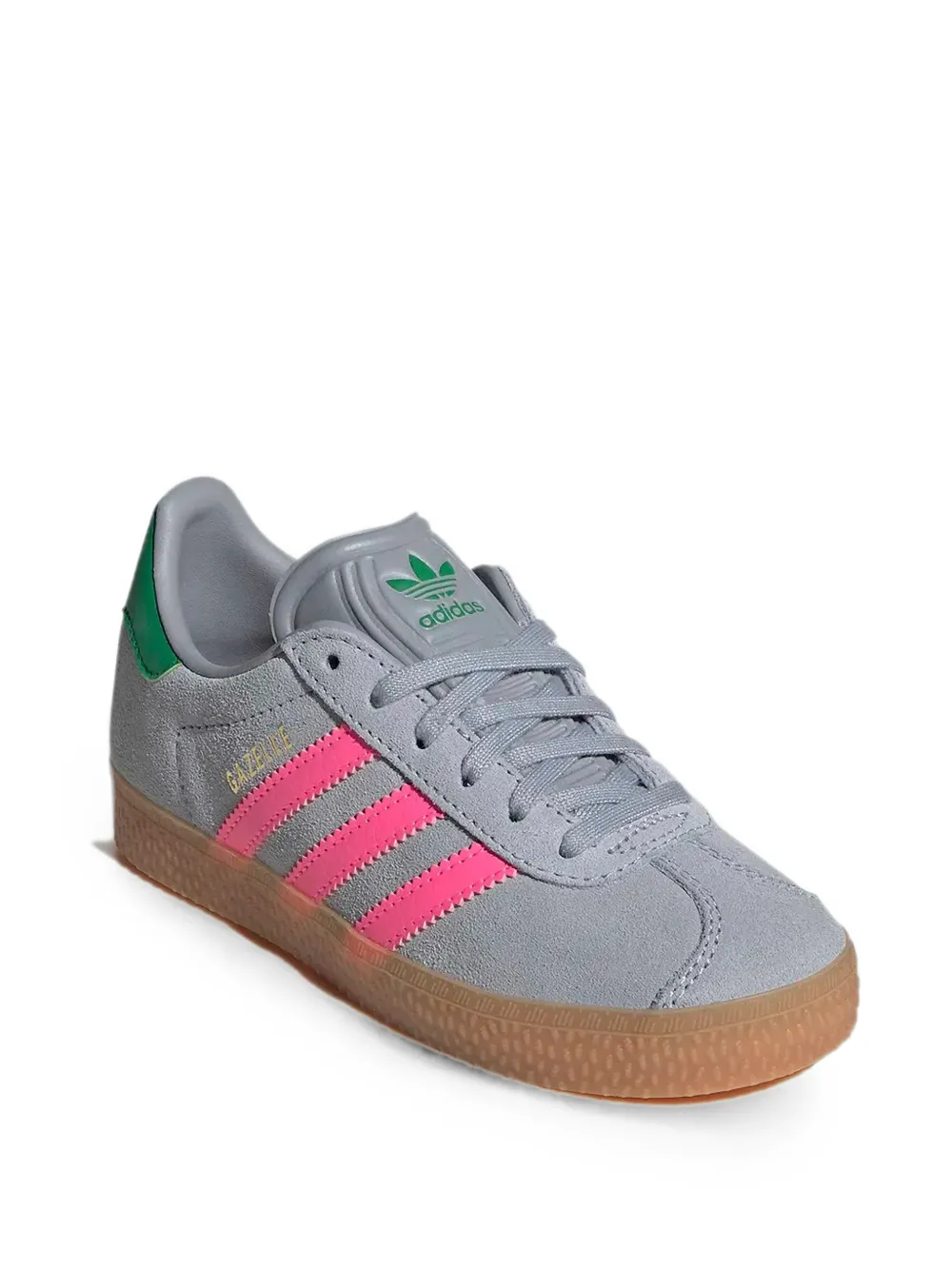 adidas Kids Gazelle lace-up sneakers Grijs