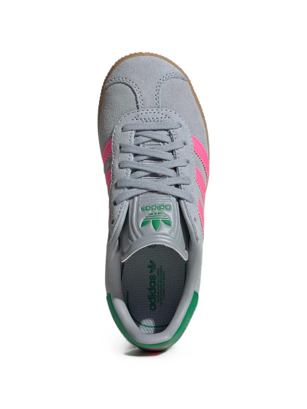 adidas Kids Gazelle lace-up sneakers Grijs
