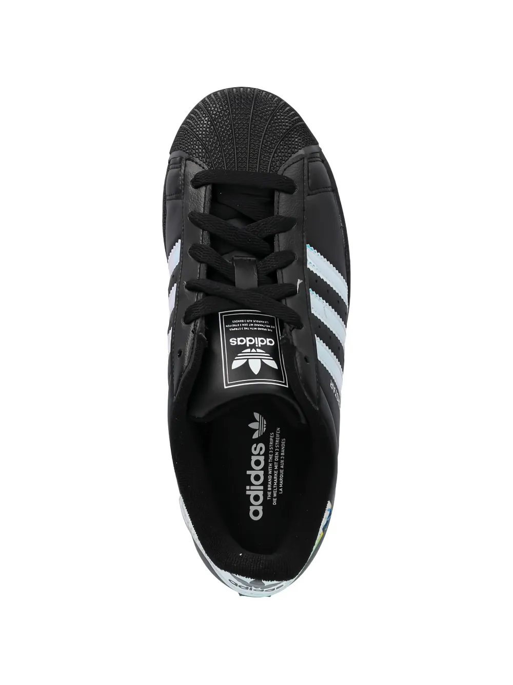 adidas Kids Superstar II sneakers met drie strepen Zwart